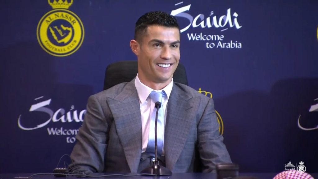 Watch Cristiano Ronaldo score first free-kick in THREE YEARS from 30 yards  out to spark incredible Al Nassr comeback win