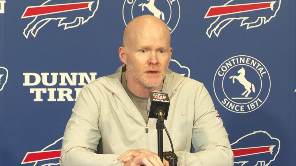 Bills' McDermott hailed for leading through emotional week