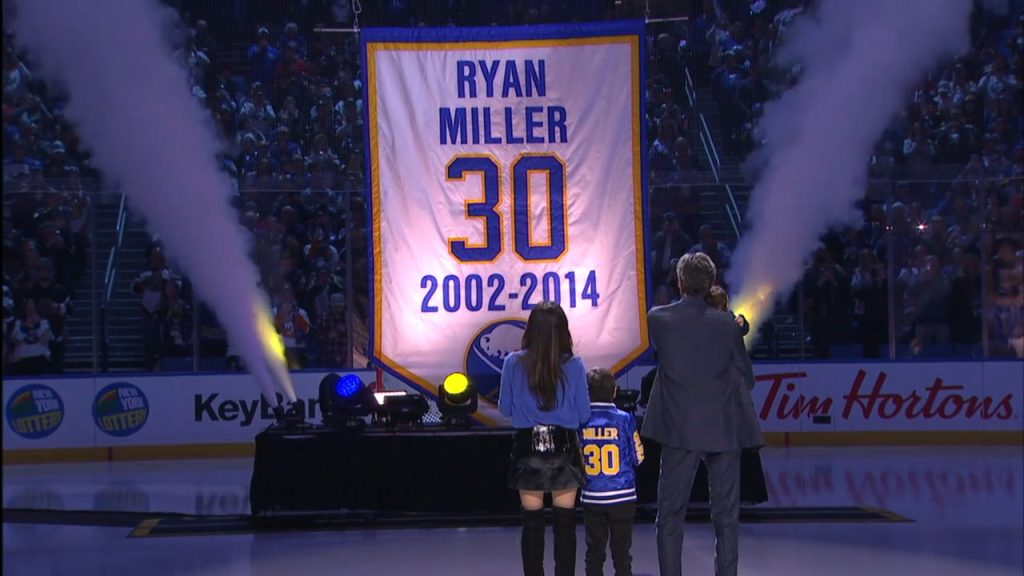 Ryan Miller Wore a Crazy Number of Jerseys For The Buffalo Sabres