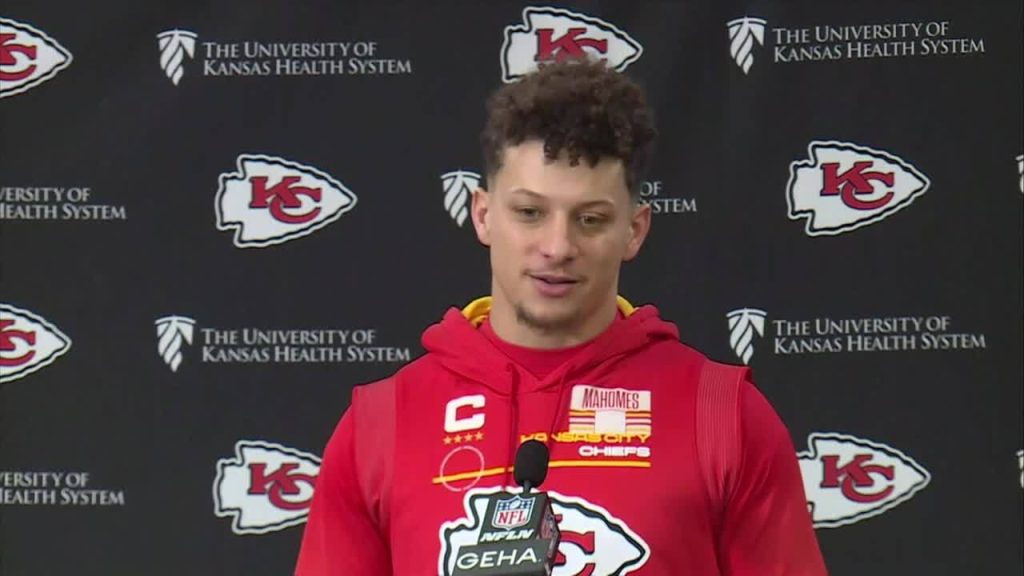 '19 Kansas Chiefs Patrick Mahomes 2-Star RED CAPTAIN C Patch