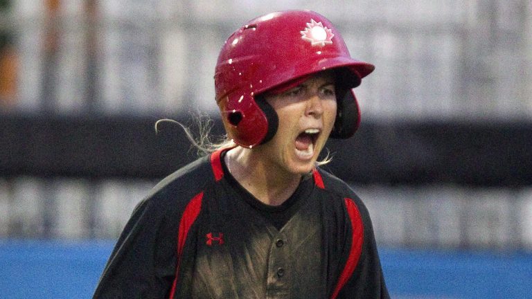 Ashley Stephenson's induction into the Canadian Baseball Hall of Fame paves the way for young women in baseball. (Fred Thornhill/CP)