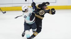 Red-hot Kraken send Bruins to first regulation home loss