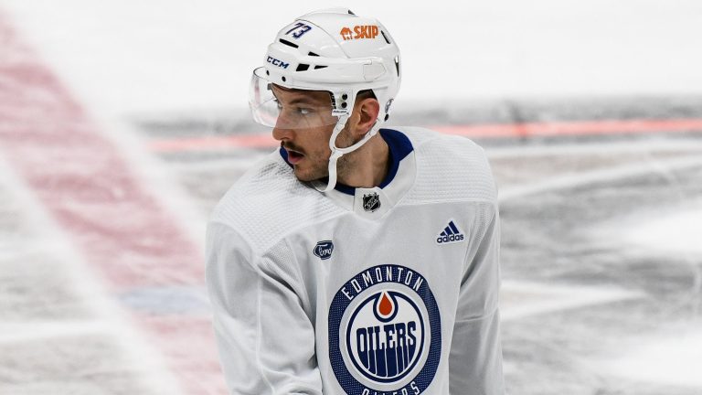 Edmonton Oilers defenceman Vincent Desharnais. (Photo credit: Edmonton Oilers)