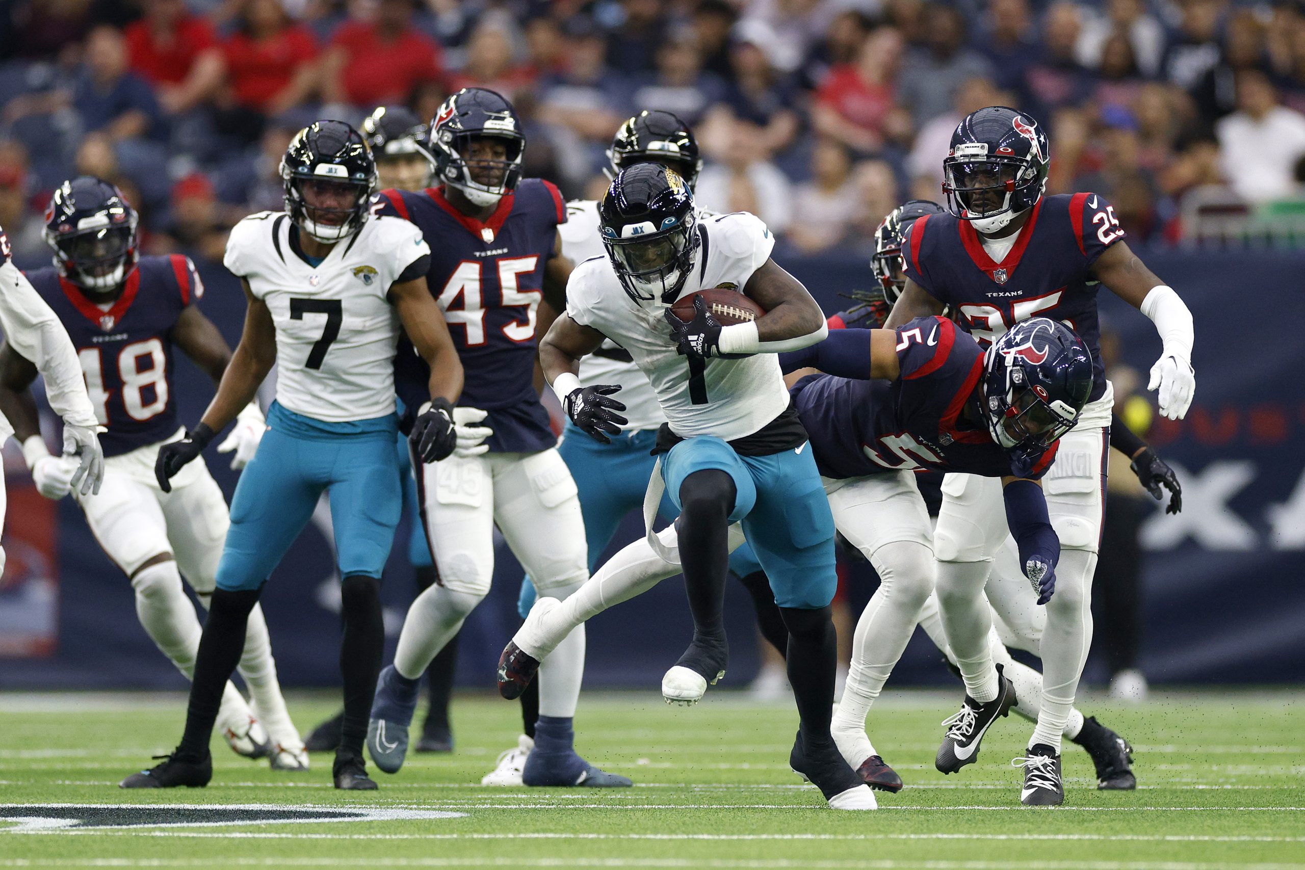 Jags rout Texans 31-3 to end 9-game skid vs. Houston - The San Diego  Union-Tribune