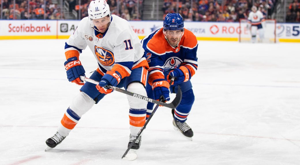 Oilers Bounce Back With Win Over Islanders