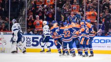 Oilers show off third-period dominance, outlast Lightning to earn fifth straight win