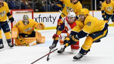 Saros shuts the door late, makes 38 saves, leads Predators past Flames