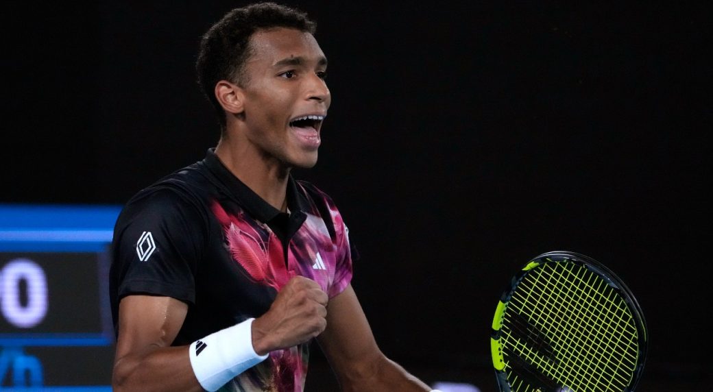 Canada’s Auger-Aliassime rallies for 5-set win in Round 2 of Australian Open