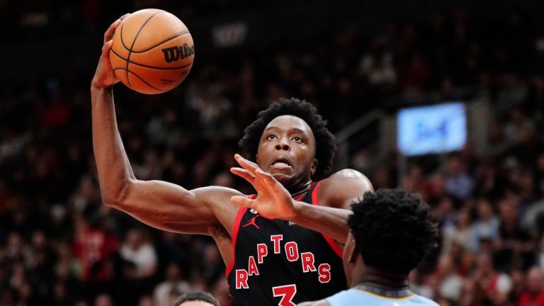 Toronto Raptors forward O.G. Anunoby has one year left of control and a player option on his contract. (Frank Gunn/CP)