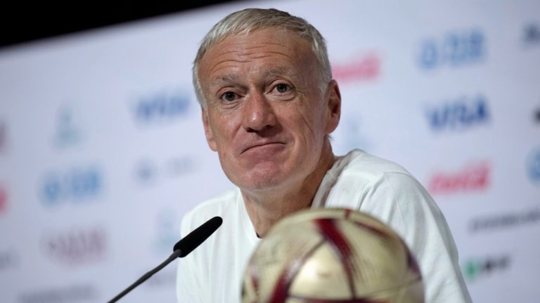 France head coach Didier Deschamps. (Christophe Ena/AP)