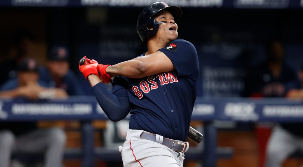 Rafael Devers' RBI single, 05/13/2023