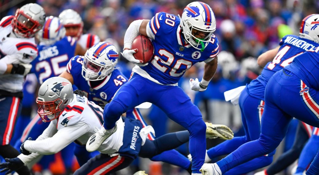 Bills RB Nyheim Hines Will Miss Season After Being Hit By Jet Ski