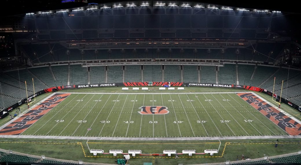 Bills-Bengals won't resume, AFC championship could be at neutral site