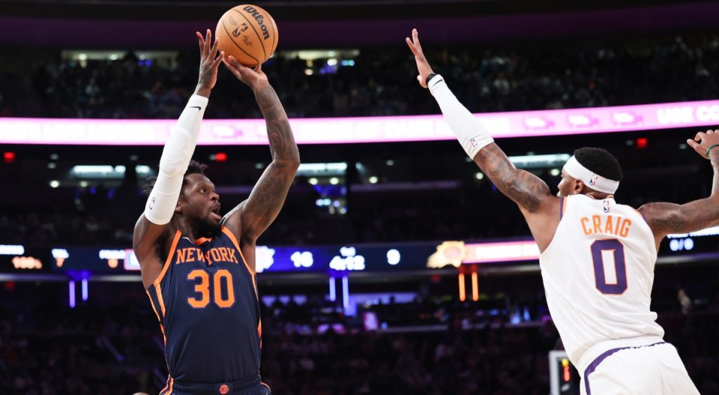 Julius Randle 2020 New York Knicks '1st Knicks Triple Double' Game
