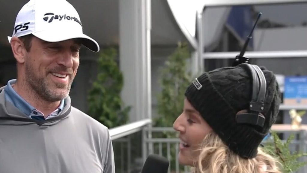 Aaron Rodgers Addresses 49ers Trade Rumors At Pebble Beach