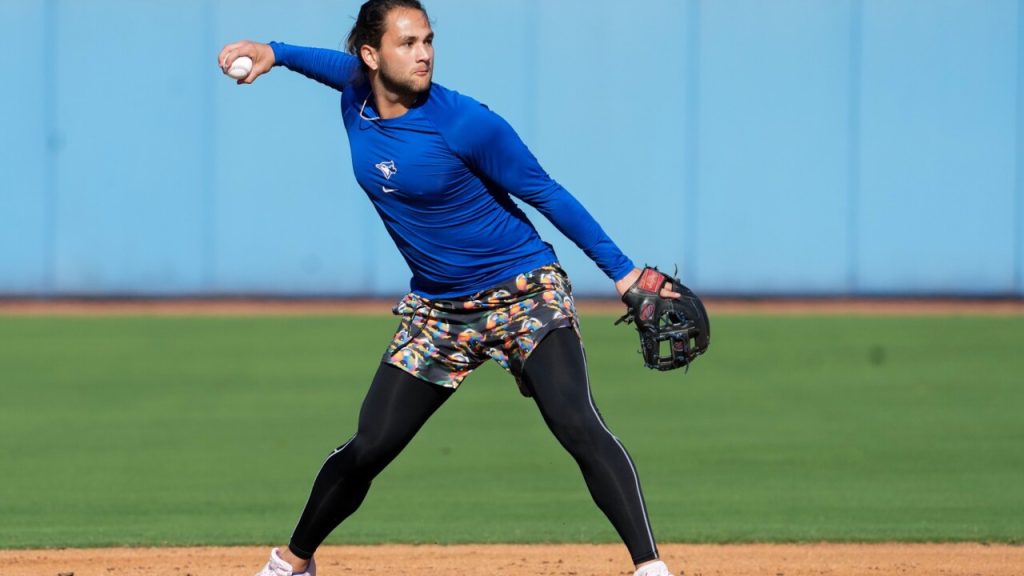 Bo Bichette FLAMES Front Office - Sides FAR APART on Extensions