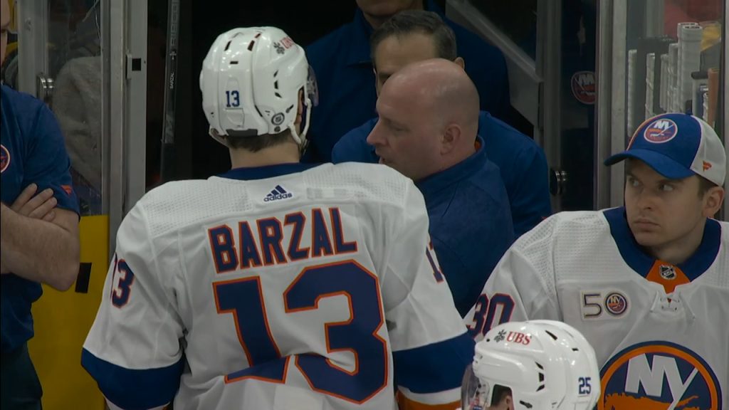 Mat Barzal, take a bow. #Isles