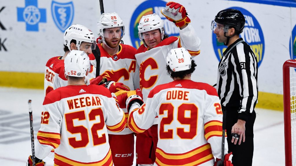 Calgary Flames unveil 2023 Pride Night commemorative warm-up