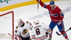 Canadiens crush Blackhawks with late offensive surge for third straight win