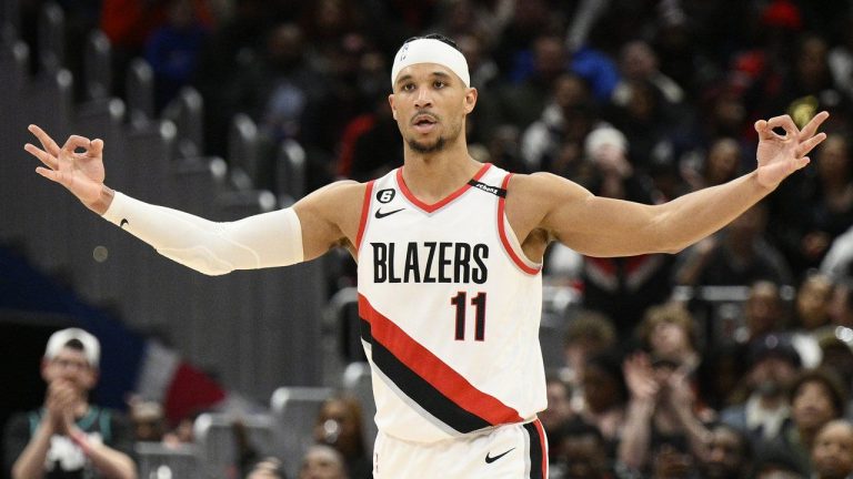 Portland Trail Blazers guard Josh Hart. (Nick Wass/AP)