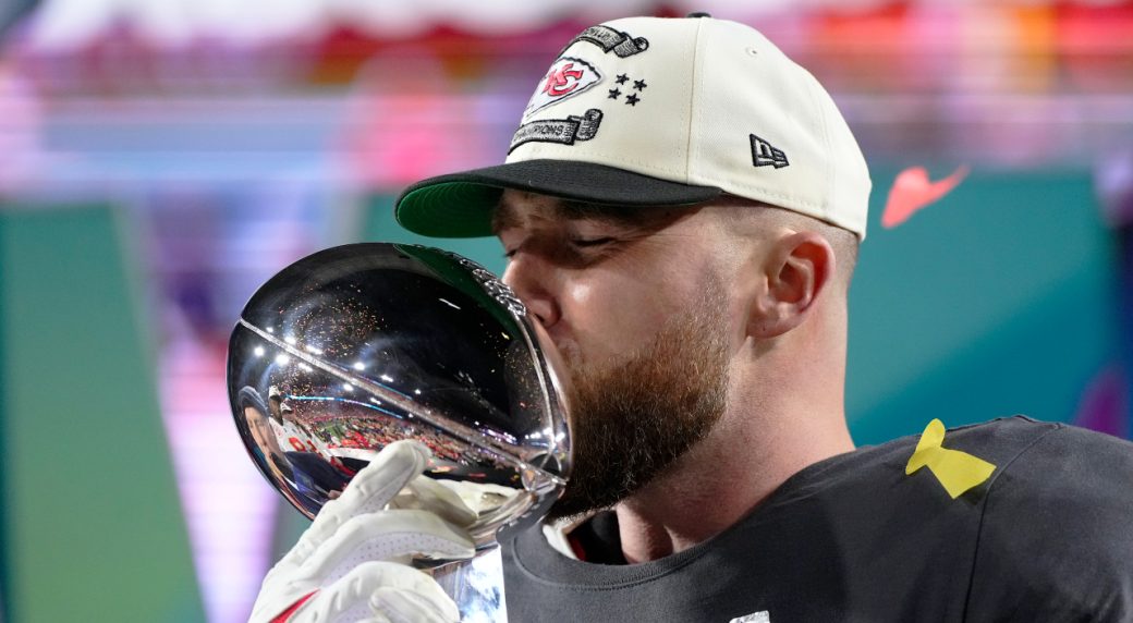 Chiefs’ Travis Kelce tops big brother Jason on Super Bowl stage BVM
