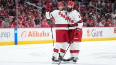 NHL Roundup: With Ovechkin out, Hurricanes defeat depleted Capitals