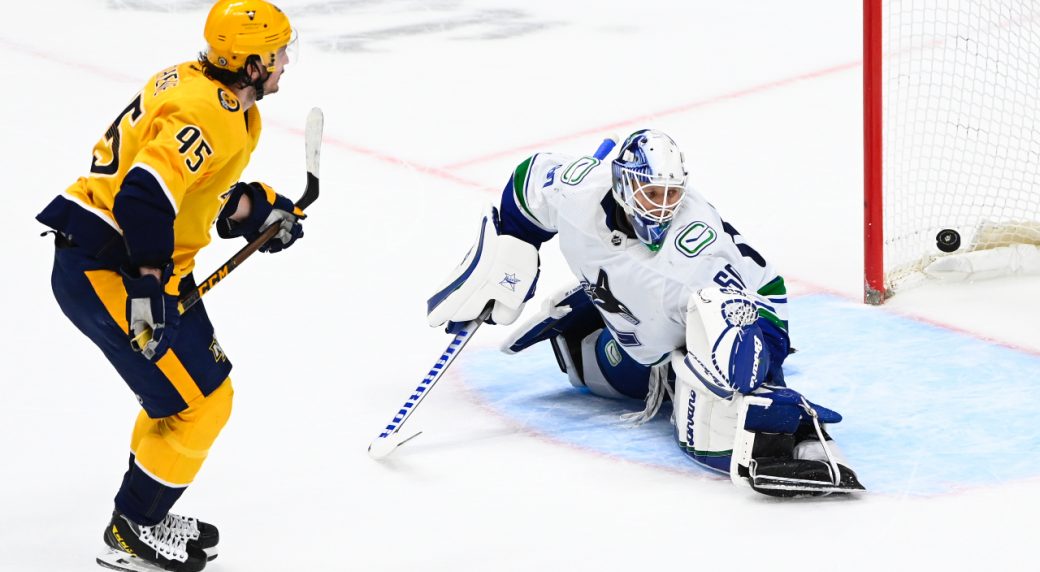 Schenn’s absence apparent as defensive breakdowns cost Canucks vs. Predators