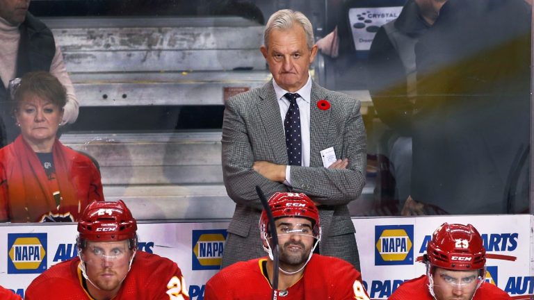 Calgary Flames head coach Darryl Sutter. (Larry MacDougal/CP)