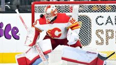 Markstrom misses game with illness, Flames sign EBUG