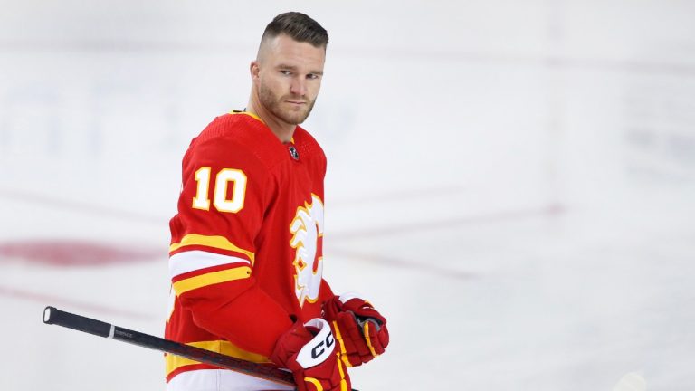 Calgary Flames star Jonathan Huberdeau. (Larry MacDougal/CP)