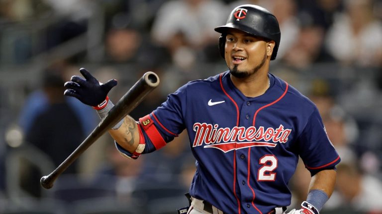 Former Minnesota Twins star Luis Arraez. (Adam Hunger/AP)