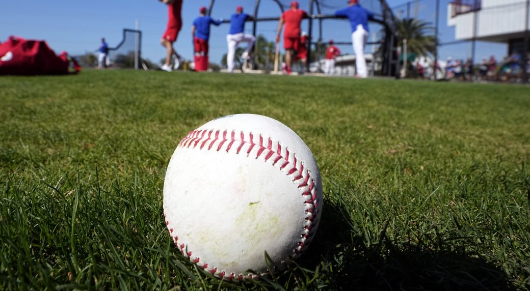 Phillies start their spring training workout in Clearwater