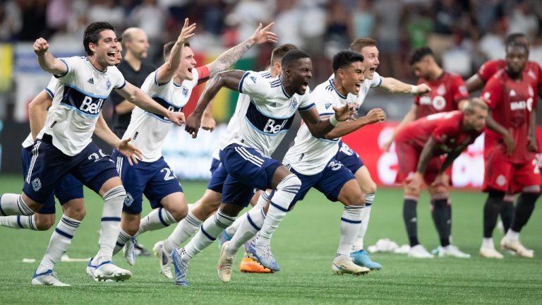 The Whitecaps ultimately missed the playoffs, finishing ninth in the Western Conference with a 12-15-7 record, but many returning players believe the 'Caps have an opportunity to pick up where they left off when they kick off the 2023 campaign at home against Real Salt Lake on Saturday. (Darryl Dyck/CP)