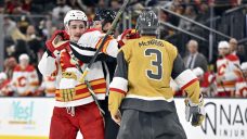 Flames a bust in Vegas: Late letdown leads to another stinging setback