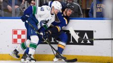 Pettersson scores in overtime to lift Canucks over Blues