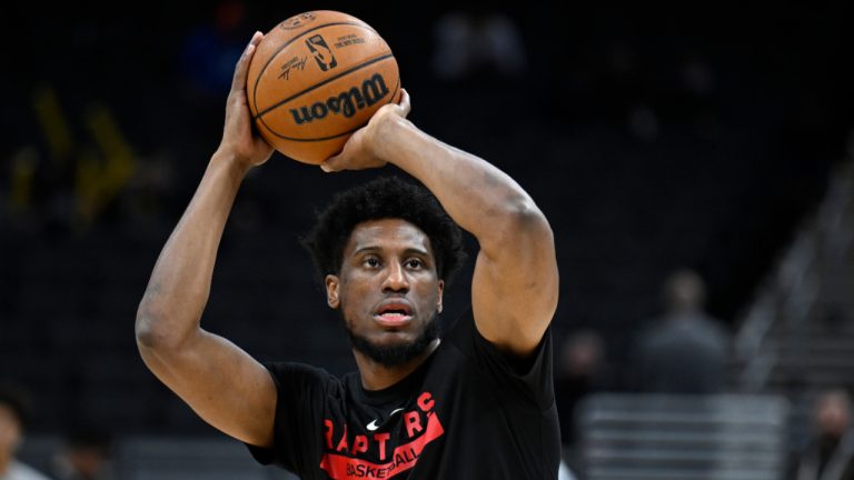 Toronto Raptors forward Thaddeus Young was brought in to provide the younger players on the team some veteran guidance. Not just on the court, but off it. (Marc Lebryk/AP) 