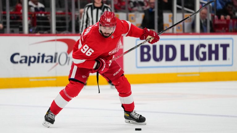 Detroit Red Wings defenceman Jake Walman. (AP)