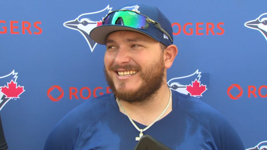 Back in Blue Jays camp at last, 'happy' Kirk eager to prepare for season