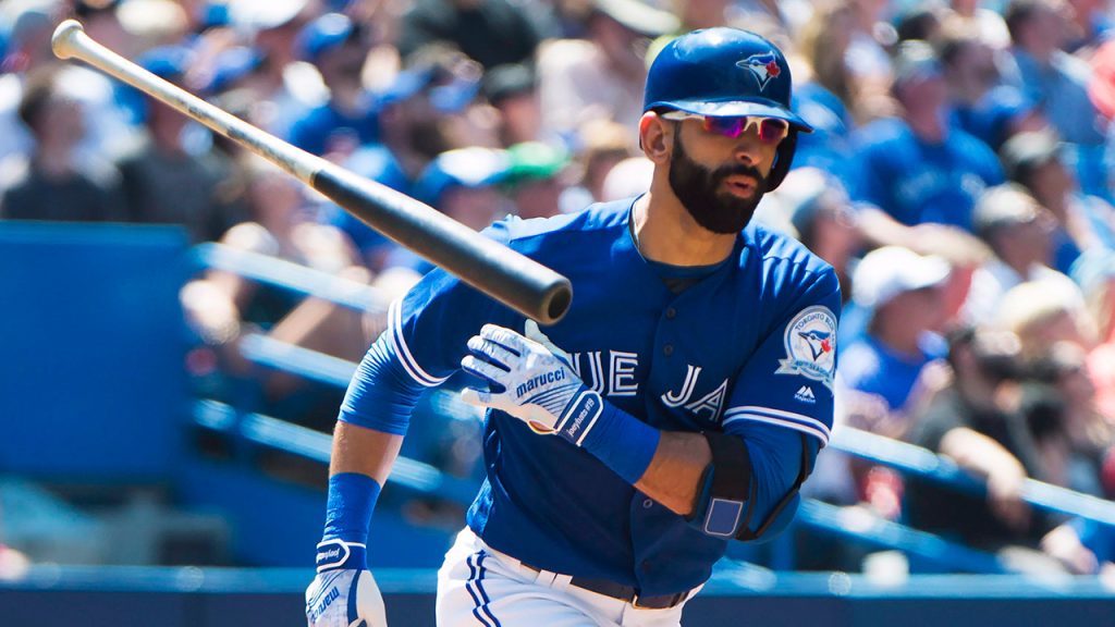 2023 Blue Jays Jose Bautista LOE Ceremony