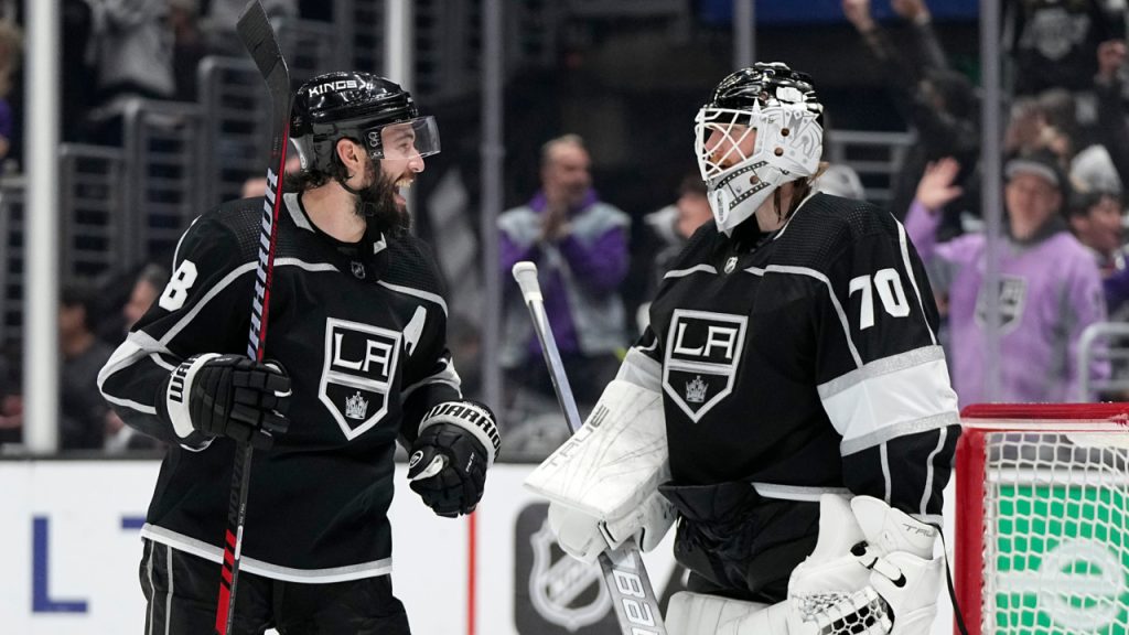 Drew Doughty's 1000th Game Ceremony