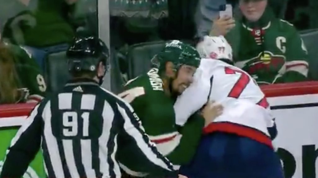 T.J. Oshie Has Iconic Reaction To Tom Wilson's New Contract With