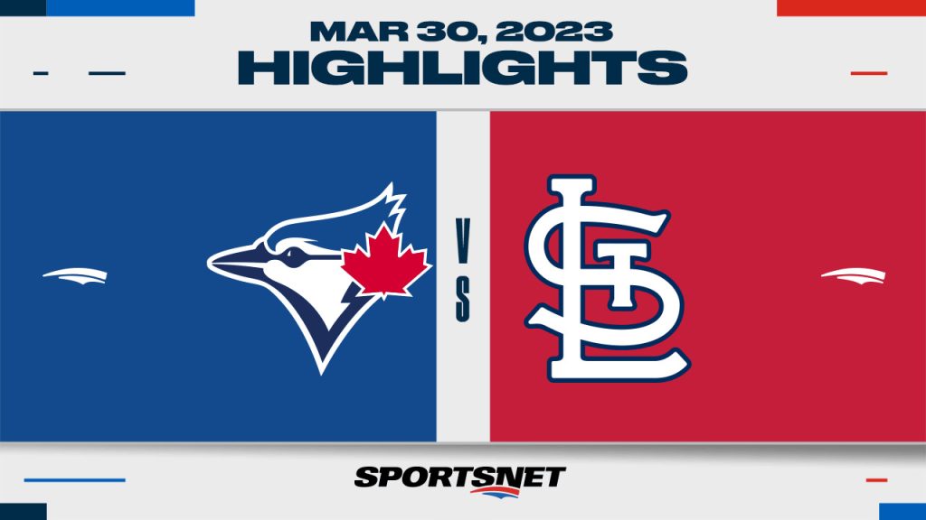 St.Louis Cardinals Vs Toronto Blue Jays FULL Game Highlights