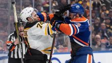 Oilers get chance to test improved team toughness against big, bad Bruins