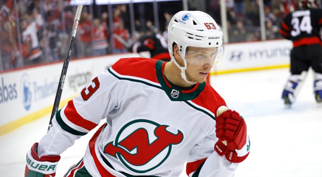 Devils agree to eight-year, $63M extension with Jesper Bratt