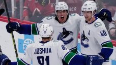 Pettersson records 100th point of season, power play carries Canucks past Ducks