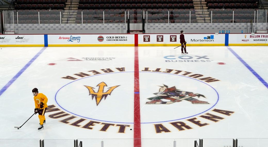 How Mullett Arena turned into an NHL arena for the Arizona Coyotes