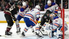 Draisaitl hits career milestone as Oilers pull off win in first trip to Mullett Arena