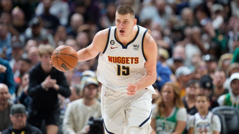 Denver Nuggets star Nikola Jokic. (David Zalubowski/AP)