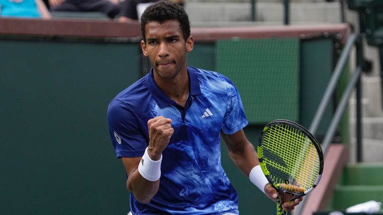 Felix Auger-Aliassime. (Mark J. Terrill/AP)