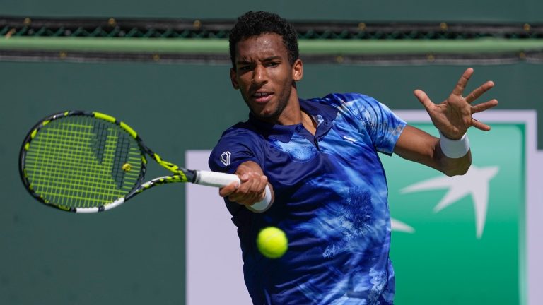 Felix Auger-Aliassime. (Mark J. Terrill/AP)